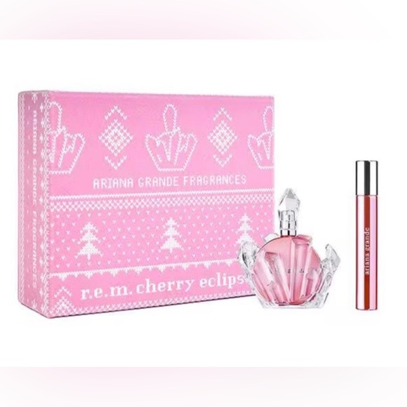 Ariana Grande Pink Fragrances R.E.M. Cherry Eclipse Set 🍒 Limited Edition